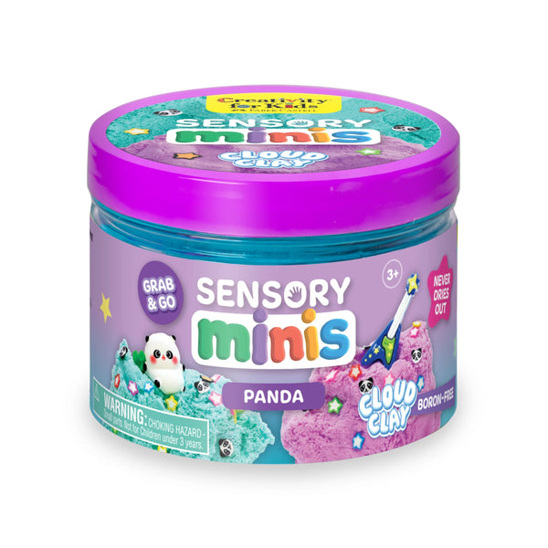Creativity for Kids Sensory Cloud Clay Minis - Panda
