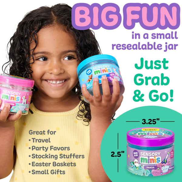 Creativity for Kids Sensory Cloud Clay Minis - Panda
