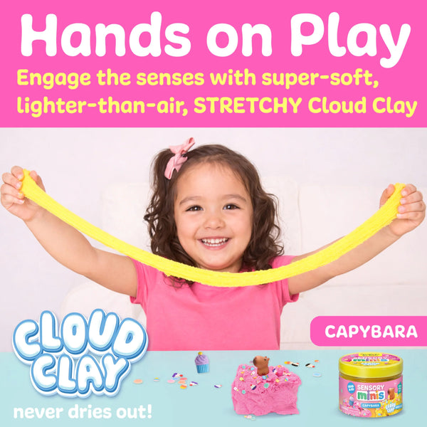 Creativity for Kids Sensory Cloud Clay Minis - Capybara