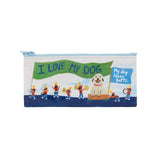 Blue Q Recycled Pencil Case - I Love My Dog