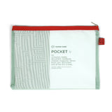 Papier Tigre Large Mesh Pouch - Aqua Green