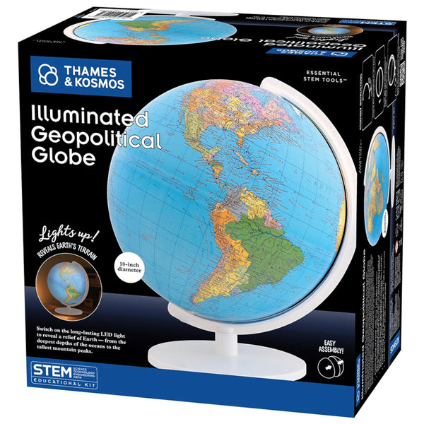 The Thames & Kosmos Illuminated Geopolitical Globe