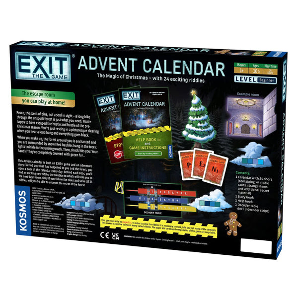 Thames & Kosmos EXIT: The Game Advent Calendar - The Magic of Christmas