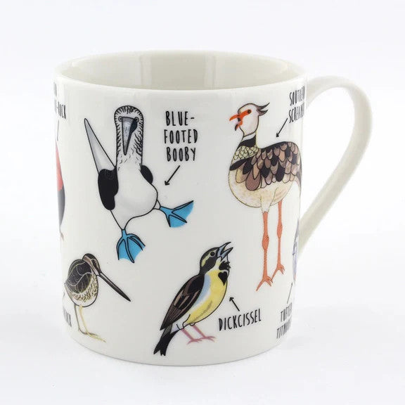 Professor Puzzle Mug - Fowl Language Birds