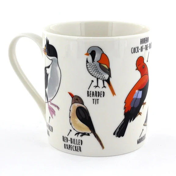 Professor Puzzle Mug - Fowl Language Birds