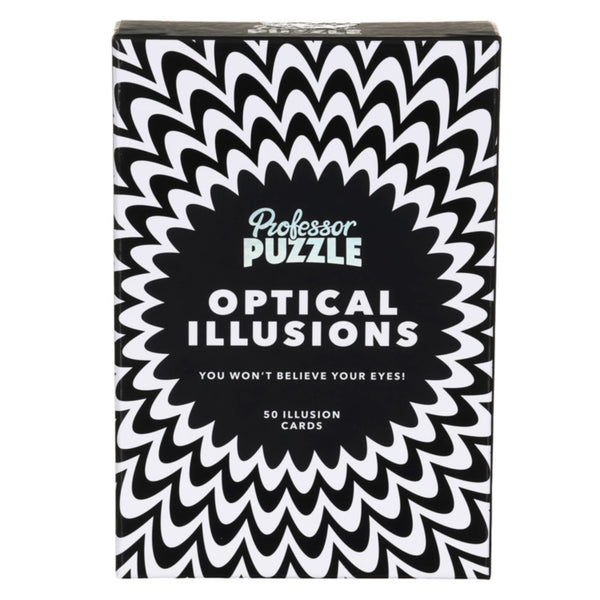 Professor Puzzle Optical Illusions Cards