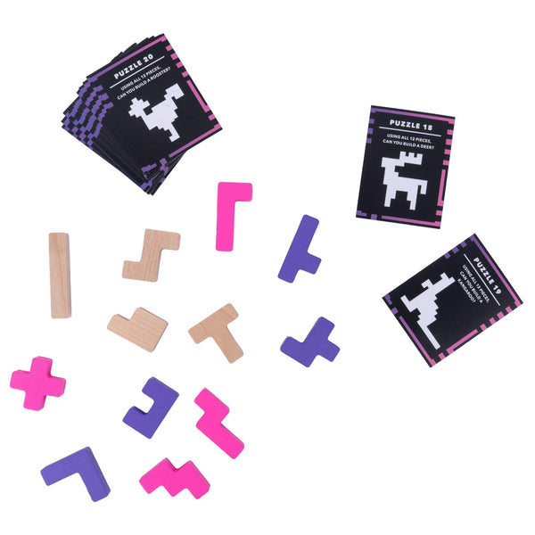 Professor Puzzle Greatest Wooden Puzzles Assortment