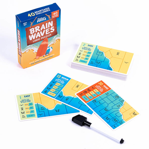 Professor Puzzle Brain Waves Logic Puzzles