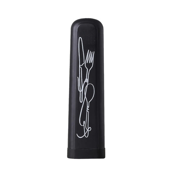 Chic Mic To Go Cutlery Set - Line Art