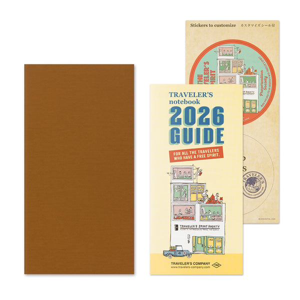 Traveler's Company 2026 Regular Size Refill - Weekly Vertical 2nd Half