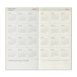 Traveler's Company 2026 Regular Size Refill - Weekly Vertical 2nd Half