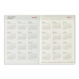 Traveler's Company 2026 Passport Notebook Refill - Weekly 2nd Half