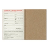 Traveler's Company 2026 Passport Notebook Refill - Weekly 2nd Half