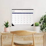 Blueline DuraGlobe™ 2027 Monthly Desk Pad Calendar