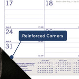 Blueline DuraGlobe™ 2027 Monthly Desk Pad Calendar
