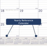 Blueline DuraGlobe™ 2027 Monthly Desk Pad Calendar