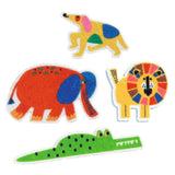 Djeco Felt Stickers Set 60pk Animals Everywhere!
