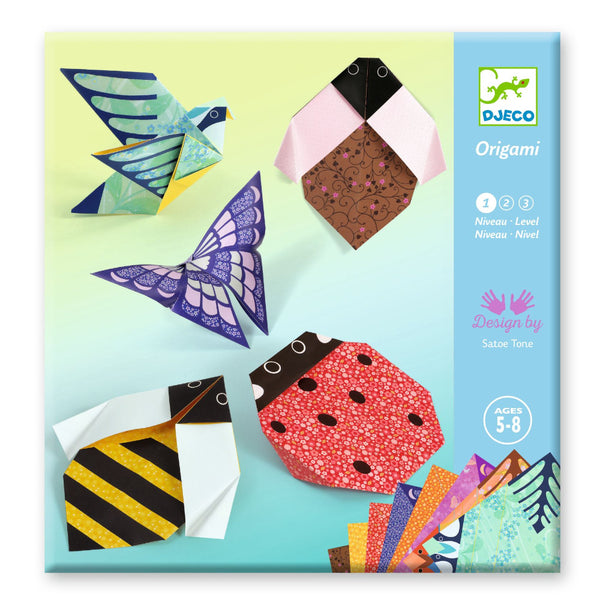 Djeco Origami Kit - In My Garden, Age 5+