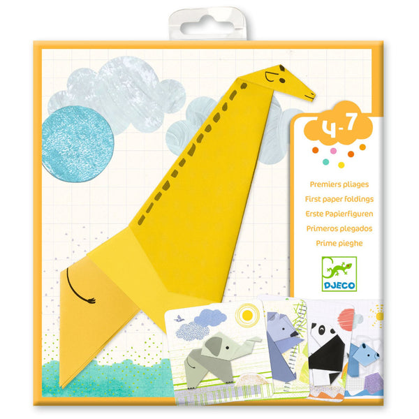Djeco First Paper Foldings Origami Kit - Animals