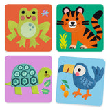 Djeco Felt Pictures Collage Kit - Soft Animals