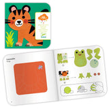 Djeco Felt Pictures Collage Kit - Soft Animals