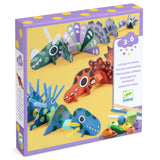 Djeco Chenille Wire Threading & Bead Craft Kit - Terrible Dinos
