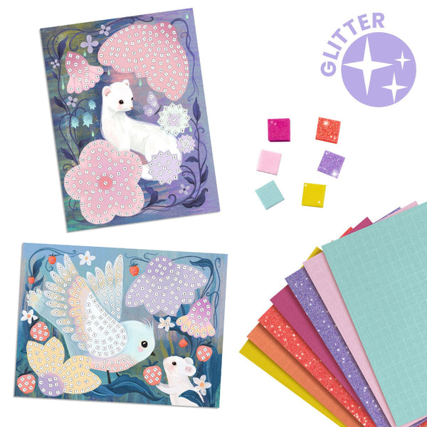 Djeco Mosaics Kit - Woodland Collages