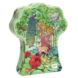 Djeco 54pc Silhouette Puzzle - Indian Jungle, Age 5+