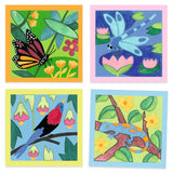 Djeco Art Card Painting Kit - Indonesia, Age 5+