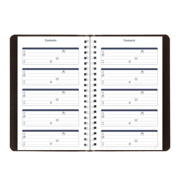 Blueline 2026-2027 Agenda - Daily, Classic Black