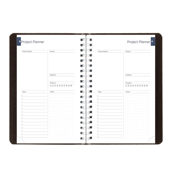 Blueline 2026-2027 Agenda - Daily, Classic Black