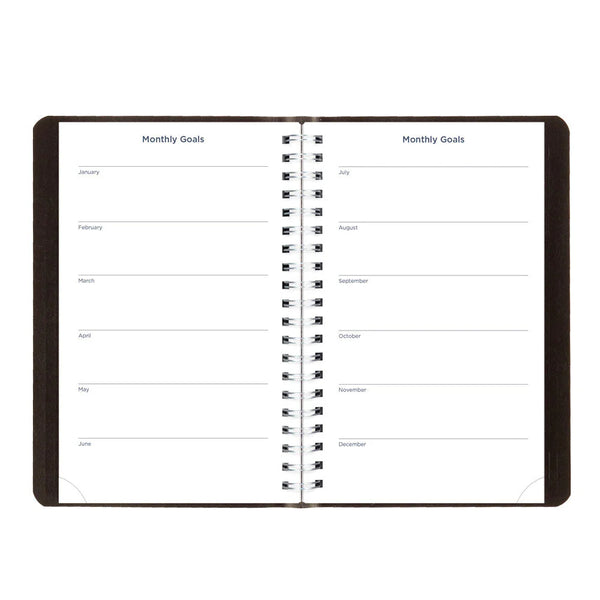 Blueline 2026-2027 Agenda - Daily, Classic Black