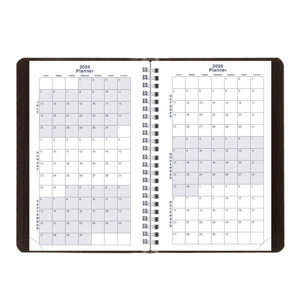 Blueline 2026-2027 Academic Agenda - Weekly, Classic Black