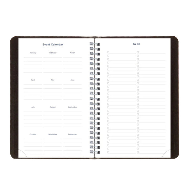 Blueline 2026-2027 Academic Agenda - Weekly, Classic Black