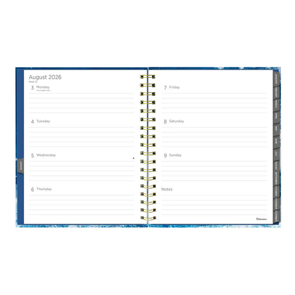 Blueline 2026-2027 Agenda - Weekly, Celestial