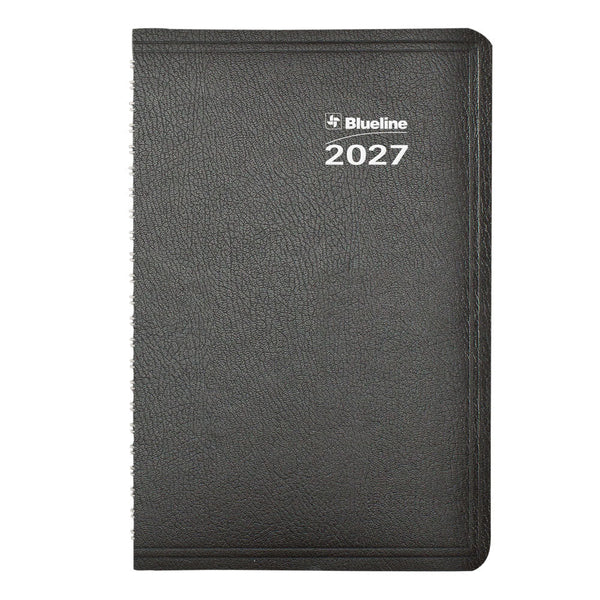 Blueline 2027 Agenda - Daily/Monthly, Net Zero Carbon™, Black