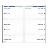 Blueline 2027 Agenda - Two-Weekly, Essential Pocket Planner, Black