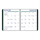 Blueline 2027 Agenda - Monthly, Essential Planner, Black