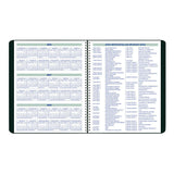 Blueline 2027 Agenda - Monthly, Essential Planner, Black