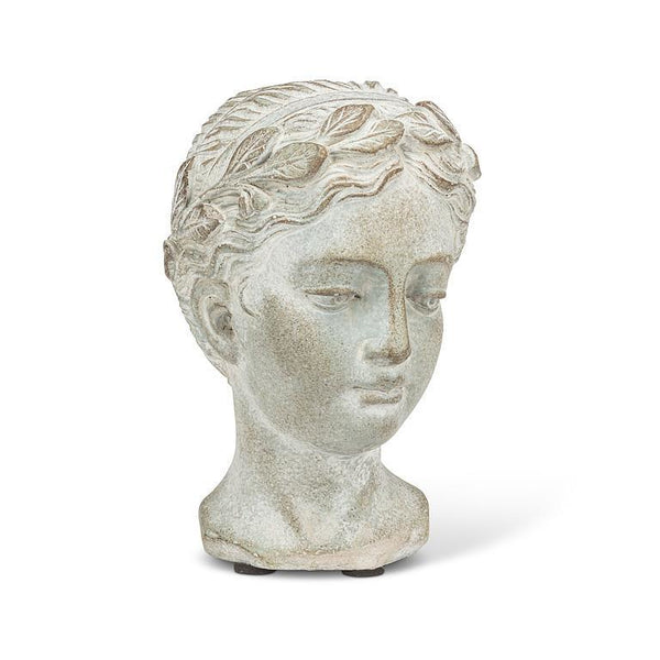 Abbott Cement Decoration - Small Woman Head