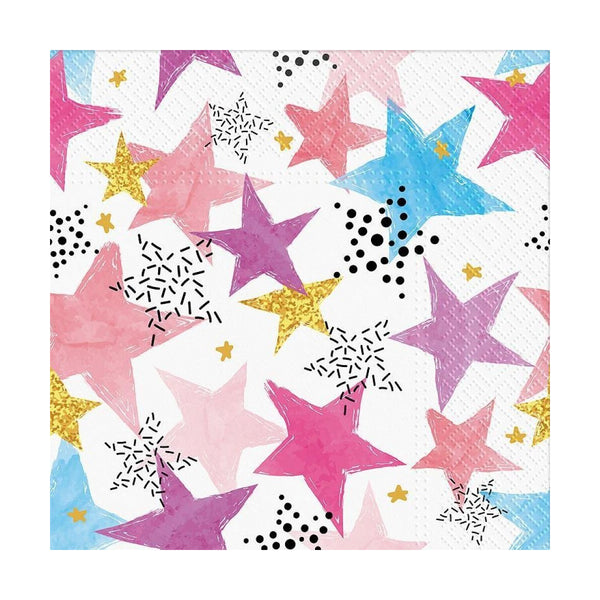 Abbott Large Napkins - Stars Party