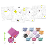 Djeco Coloured Sands Art Kit - Velvety Paws