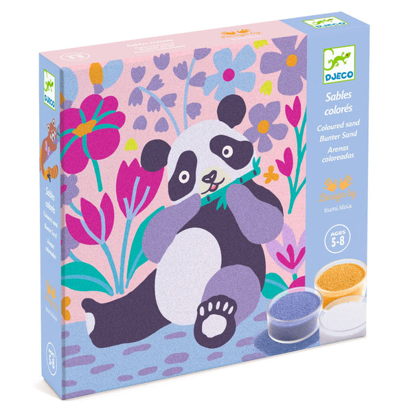 Djeco Coloured Sands Art Kit - Velvety Paws