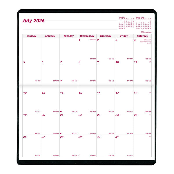 rownline 2026-2027 Agenda - Monthly, Pocket Planner, Assorted