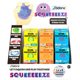 J'Adore Squeeeeez Toy - Gum Droppable, Assorted