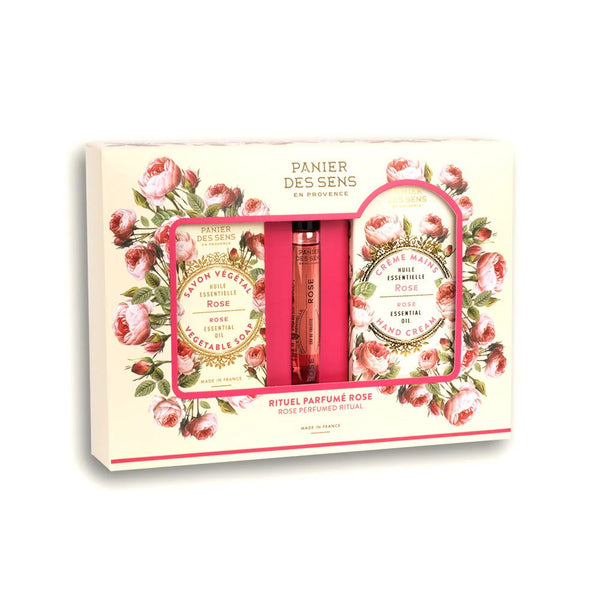 Panier des Sens Rose Skin Care Discovery Gift Set