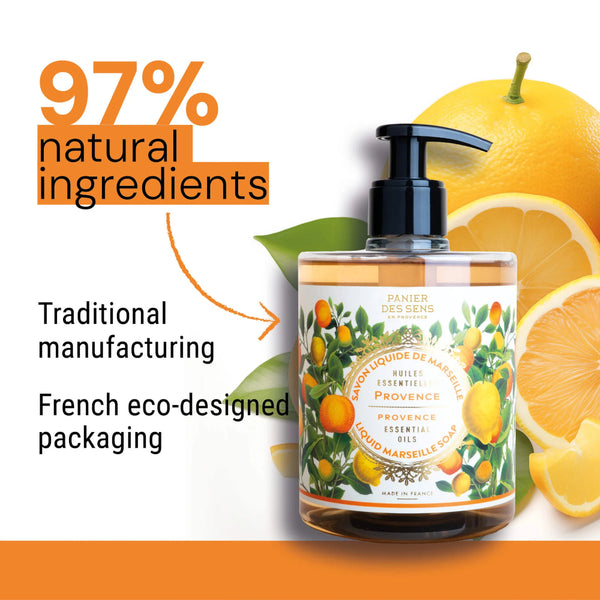 Panier des Sens Liquid Marseille Soap 500ml - Soothing Provence