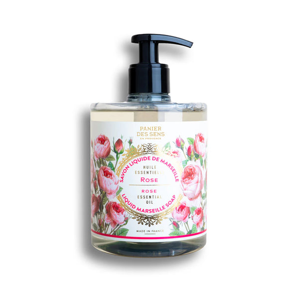 Panier des Sens Liquid Marseille Soap 500ml - Rejuvenating Rose