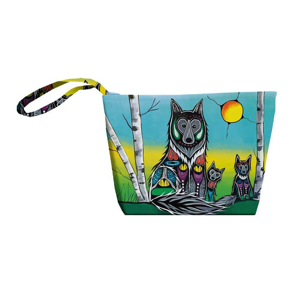 Indigenous Collection Coin Purse - Jessica Somers: Wolf Family