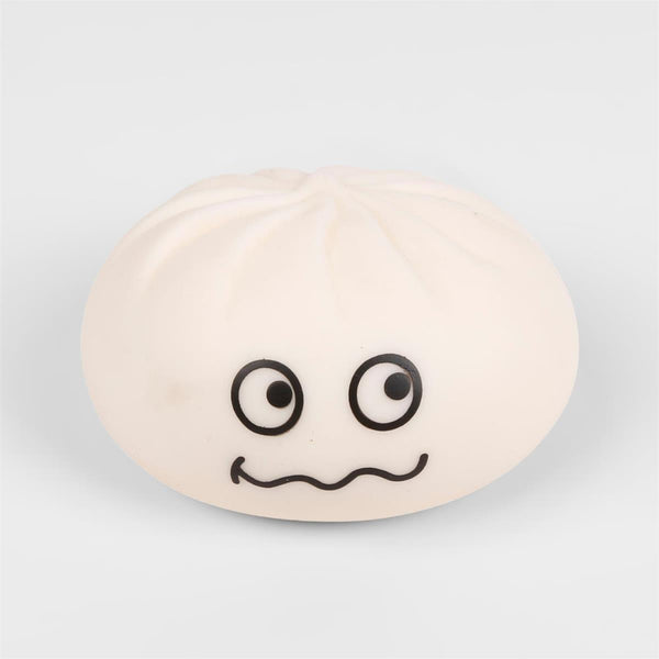 CTG Fidget Stress Toy, Squishy Dumpling Surprise - Moody Face, Assorted